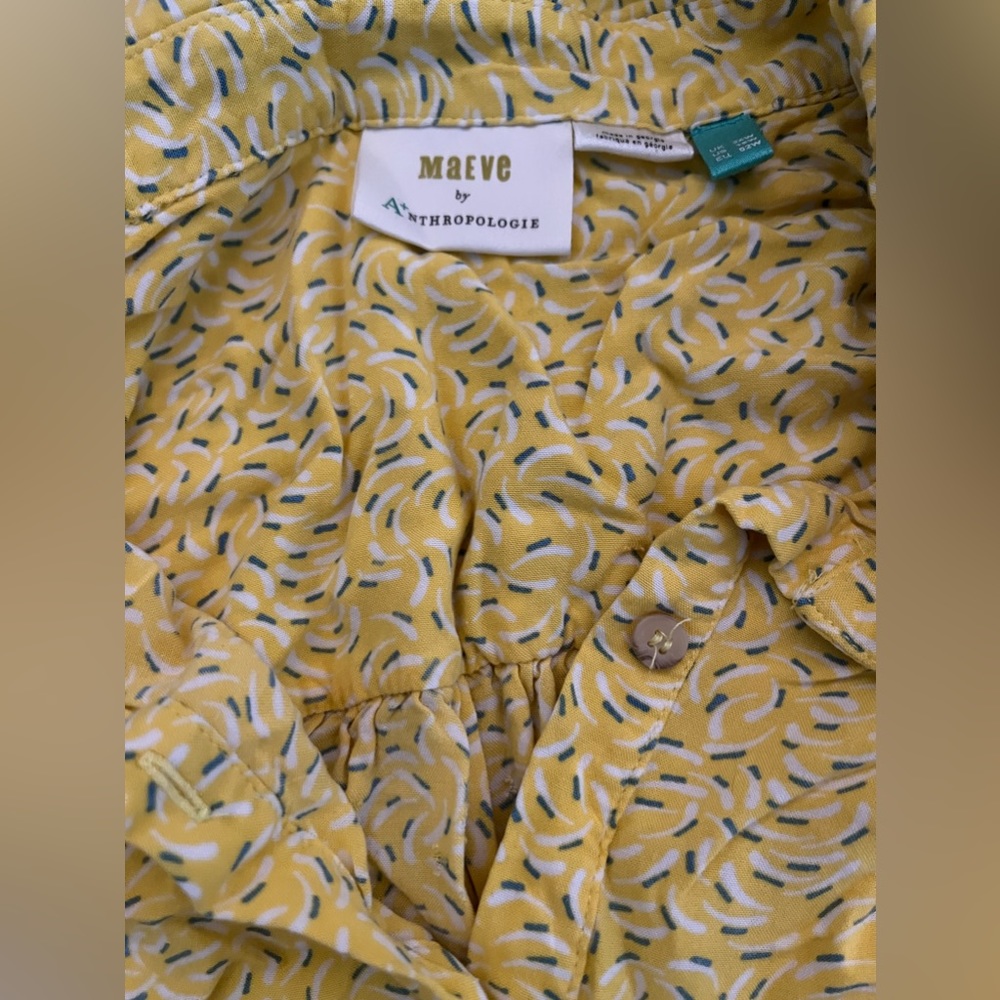 Anthropologie Mauve Blouse - Picture 3 of 3